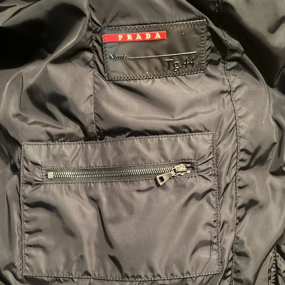 PRADA Hooded Puffer Down Jacket - Picture 2 of 10